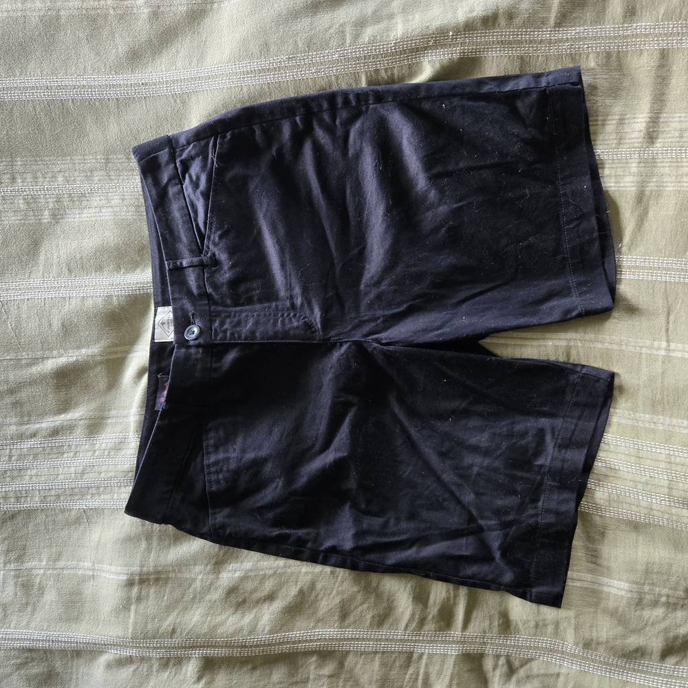 Women's Black Bermuda Shorts